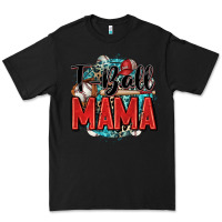 Black t ball mama Premium Tee - Zillion Design Studio