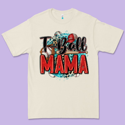 T Ball Mama Premium Tee Designed By Zillion Design Studio