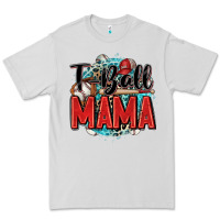 Dove Grey t ball mama Premium Tee - Zillion Design Studio