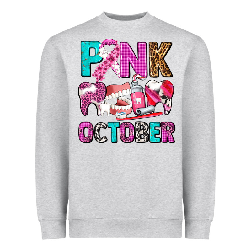 Pink October Heavyweight Sweatshirt by AdoDesignShop | Teevron