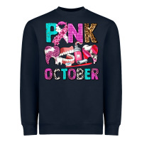 Navy pink october Heavyweight Sweatshirt - AdoDesignShop