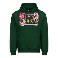 Forest Green im a survivor cancer awareness Urban Hoodie - CowGirlArtShop