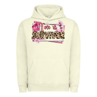 Pigment Pistachio im a survivor cancer awareness Urban Hoodie - CowGirlArtShop