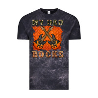 Cloud Black my dad rock Vintage Tee - Artiststas