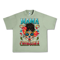 Oil Green mama chingona Urban Heavy Tee - BundleAndBundleShop