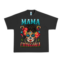 Pigment Black mama chingona Urban Heavy Tee - BundleAndBundleShop