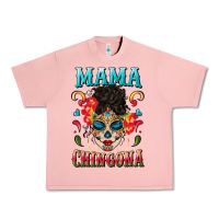 Salmon mama chingona Urban Heavy Tee - BundleAndBundleShop