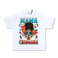 White mama chingona Urban Heavy Tee - BundleAndBundleShop