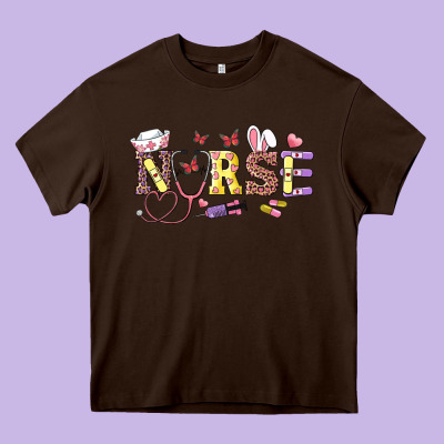 Heavy Core Tee easter nurse