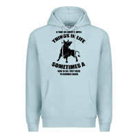 Blue Mist Taurus Horoscope Premium Hoodie - Bettercallsaul