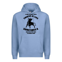 Colony Blue Taurus Horoscope Premium Hoodie - Bettercallsaul