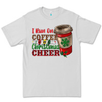 Dove Grey i run on coffee and christmas cheer Premium Tee - RanaPortraitStore