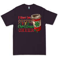 Plum i run on coffee and christmas cheer Premium Tee - RanaPortraitStore
