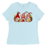 Baby Blue beer gnomes Ladies Tee - Zillion Design Studio