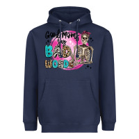 Navy good moms say bad words Heavyweight Hoodie - Artiststas