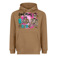 Toasted Coconut good moms say bad words Heavyweight Hoodie - Artiststas