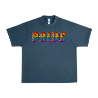 Midnight Navy pride lgbtq glitter Urban Heavy Tee - Artiststas