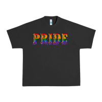 Pigment Black pride lgbtq glitter Urban Heavy Tee - Artiststas