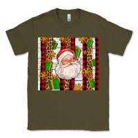 Army Green santa with gifts Classic Tee - AdoDesignShop