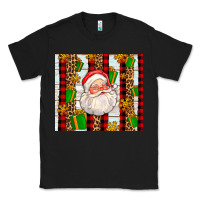 Black santa with gifts Classic Tee - AdoDesignShop