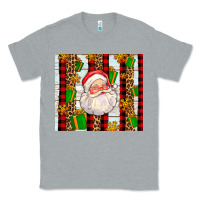 Heather Grey santa with gifts Classic Tee - AdoDesignShop