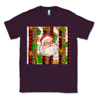 Plum santa with gifts Classic Tee - AdoDesignShop