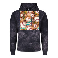 Cloud Black baseball leopard sunflower seamless pattern Vintage Hoodie - JahusDesignShop
