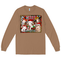 Toasted Coconut merry christmas goats Long Sleeve Tee - Jasminsmagicworld