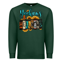 Sports Green yeehaws and hellnaws Premium Sweatshirt - Jasminsmagicworld