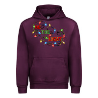 Mauve Wine be the light Urban Hoodie - CowGirlArtShop