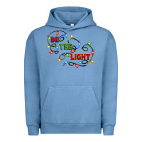 Pigment Pebble Blue be the light Urban Hoodie - CowGirlArtShop