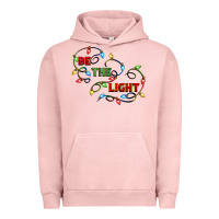 Pigment Salmon be the light Urban Hoodie - CowGirlArtShop