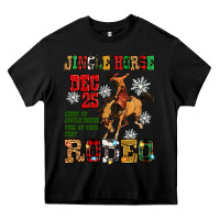 Black jingle horse dec 25 giddy jingle horse pick up fee Heavy Core Tee - Zillion Design Studio