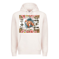 Pale Pink first i drink the coffee then i do the things Premium Hoodie - JahusDesignShop