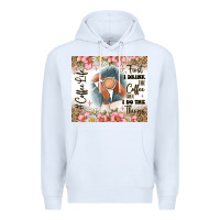 White first i drink the coffee then i do the things Premium Hoodie - JahusDesignShop