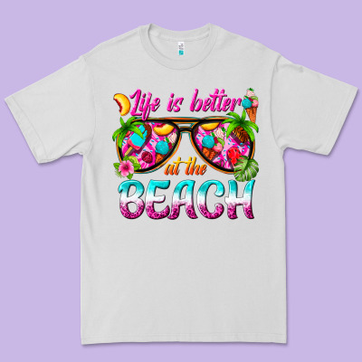 Life Is Better At The Beach Premium Tee Designed By Texasbilliewilder