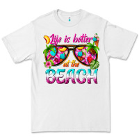 White life is better at the beach Premium Tee - texasbilliewilder