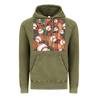 Baseball Leopard Seamless Pattern Vintage Hoodie | Teevron