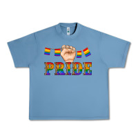 Pebble Blue pride lgbtq Urban Heavy Tee - Artiststas
