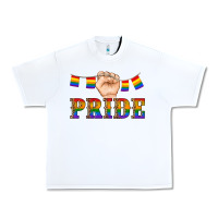 White pride lgbtq Urban Heavy Tee - Artiststas