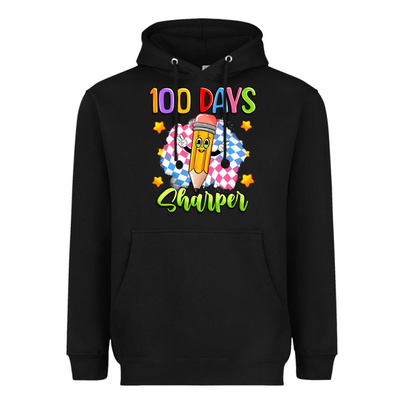 100 Days Sharper Heavyweight Hoodie by Artiststas | Teevron