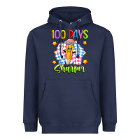 Navy 100 days sharper Heavyweight Hoodie - Artiststas