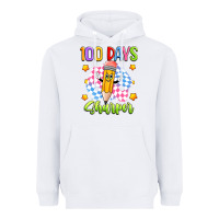 White 100 days sharper Heavyweight Hoodie - Artiststas