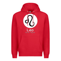 Red Leo Horoscope Premium Hoodie - Bettercallsaul