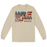 Mushroom land of the free america Long Sleeve Tee - Jasminsmagicworld