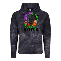 Cloud Black spooky heifer black angus Vintage Hoodie - RanaPortraitStore