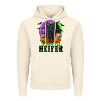 Vintage Artic spooky heifer black angus Vintage Hoodie - RanaPortraitStore