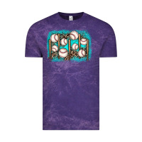Cloud Purple baseball background Vintage Tee - JahusDesignShop
