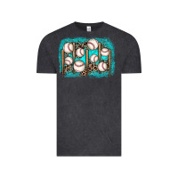 Vintage Black baseball background Vintage Tee - JahusDesignShop