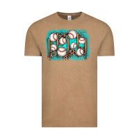 Vintage Coffee baseball background Vintage Tee - JahusDesignShop
